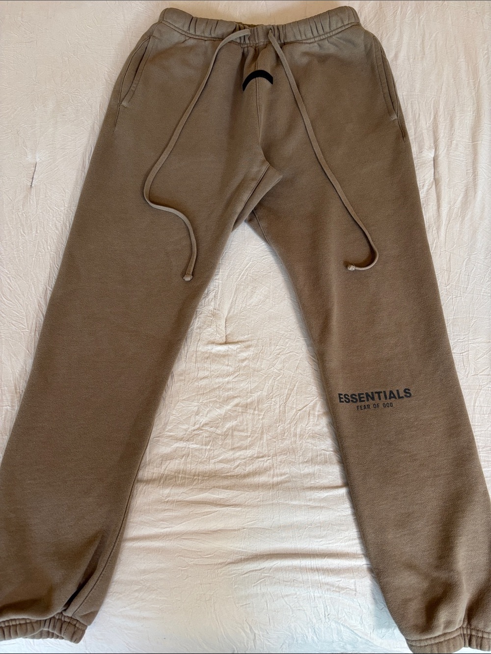 Fear of God Essentials Men’s Taupe/Brown Sweatpants